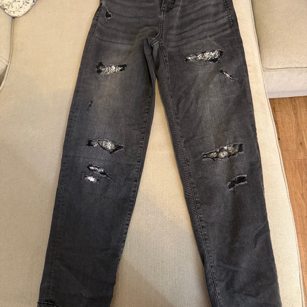 Women’s INC Mid Rise Black Jeans